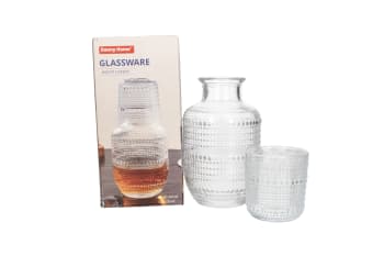  Whisky Carafe &amp; Glass Set 600ml