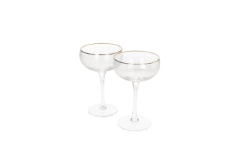 Coupe Martini Glasses 2pcs 9.2cm