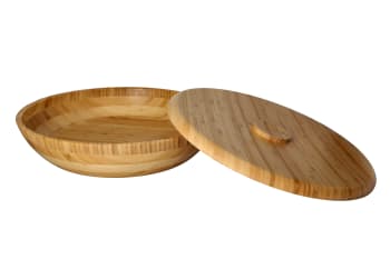 Large Bamboo Salad Bowl 40cm - default