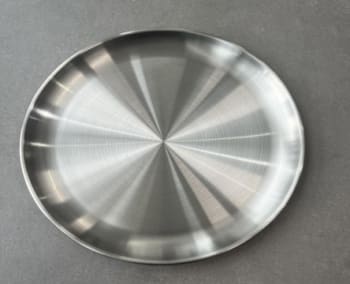 Stainless Steel Dinner Plate 23.3cm  - default