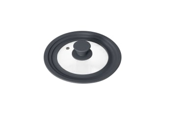 Glass &amp; Silicone Pot Lid 21.3cm