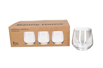  Rocks Tumbler Glasses 6pcs 9cm