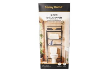 3-Tier Over-the-Toilet Storage Rack 165cm - default
