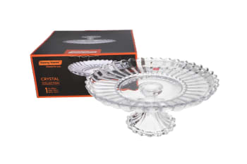 Glass Salad Footed Bowl 29.8cm - default