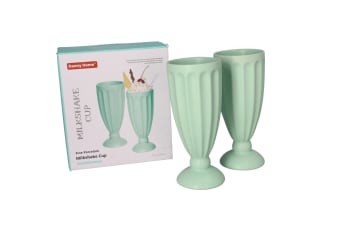 Milkshake Cups Set 2pcs 8cm