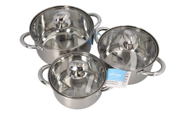 Casserole Cookware Pots Set 3pcs