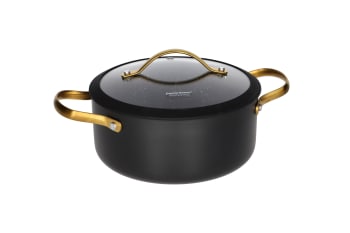 Black 2.7L Non-Stick Casserole Pot 20cm