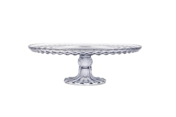 Glass Cake Stand 27cm