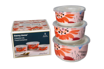 Quality  Porcelain Food Container Set 3pcs - default