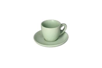 Ceramic Tea Cup and Saucer Set 12pcs 80ml - default