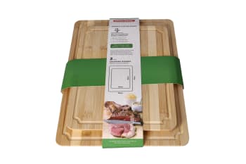Bamboo Rectangular Chopping Board 2pcs - default