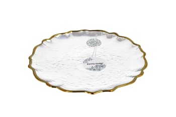 Wavy Rim Dinner Plate 26.4cm