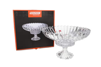 Glass Salad Footed Bowl 31.5cm - default