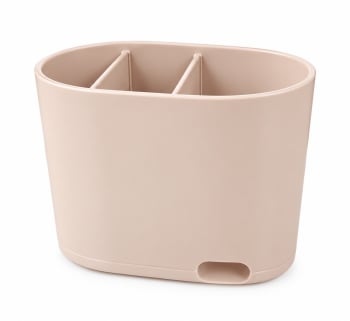 3-Compartment Toothbrush Holder Organizer 13.4cm - default
