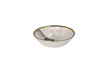 Pearl Striped Dessert Bowl 5.25 Inch