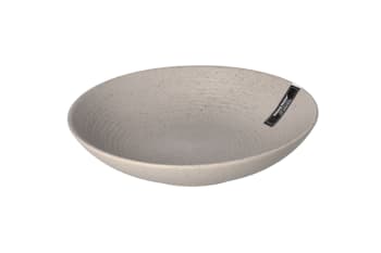 Dotted Porcelain Deep Plate 7.5 Inch - default