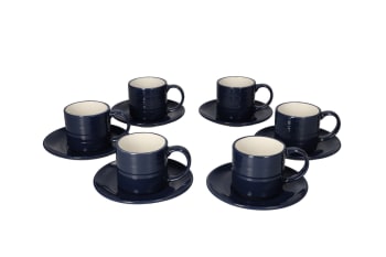  Expresso Cups &amp; Saucer 12pcs 80ml   - default