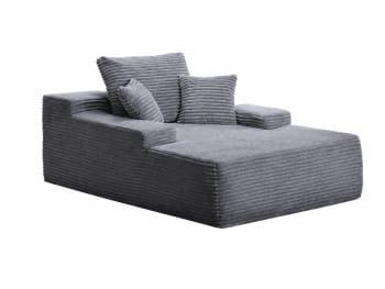 Compact 2-Seater Chaise Sofa 173cm - default