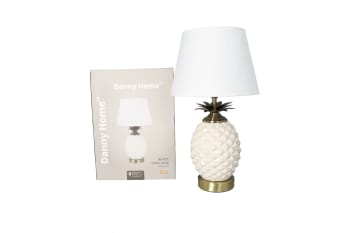 White Table Lamp 45cm - default