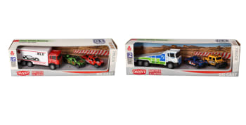3Pcs Racing Toy Cars with Truck
