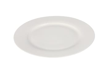 White Round  Dinner Plate 27cm 10.5 Inch - default