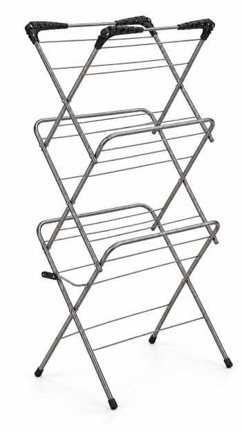 3-Tier Foldable Clothes Airer 137cm - default