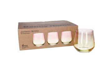 Crystal Whisky Glassess 6pcs 9.5cm - default