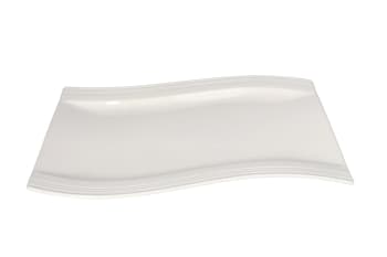 Rectangular White Serving Platter 33cm