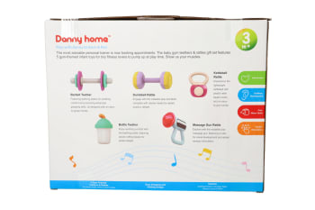  Baby Teether &amp; Rattle Toys 5pcs - default