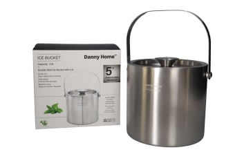 Double Wall Ice Bucket With Lid 3L - default