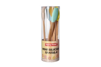 Mini Silicone Spatula Utensils 5pcs  - default