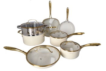  Cookware Pots Set with Lids 12pcs - default