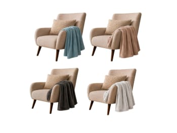 Super Soft Plush Throw Blanket 200cm - default