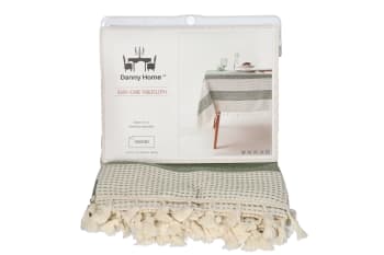 Linen Cotton Tablecloth 180cm - default
