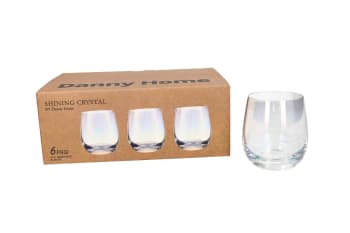 Short Tumbler Glasses Set 6pcs 9.3cm - default