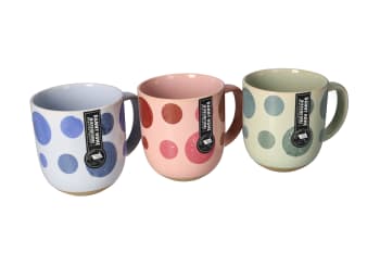 Ceramic Bubbles Mug 3pcs 12.5cm - default