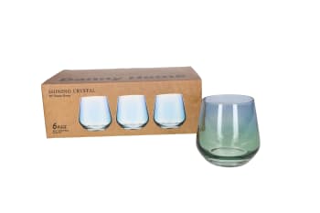 Rocks Tumbler Glasses 6pcs 9cm