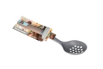 Grey Slotted Strainer Spoon 35.3cm