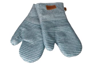 Cotton &amp; Silicone Oven Mitt 32.7cm
