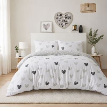 Polyester Double Bed Duvet Cover 3pcs 140cm  