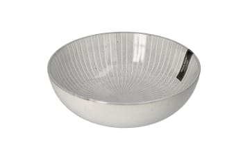 Embossed Glaze Soup Bowl 20cm