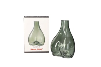 Glass Plant Vase 15.5cm