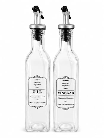 Multi-Function Vinegar &amp; Oil Bottle 2pcs 520ml 