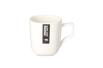 White Ceramic Tea Mug 12.5cm