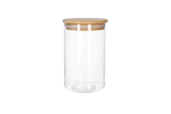 Glass Jar with Wooden Lid 790ml  - default