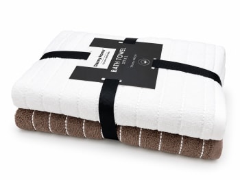 Cotton Bath Towel Set 2pcs 140cm 