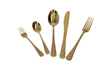 Gold Butter Knife 3Pcs 22.5cm - default