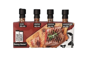 Steak Night Seasoning Spice Set 4pcs  - default