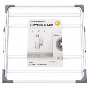 3-Tier Foldable Clothes Airer 137cm - default