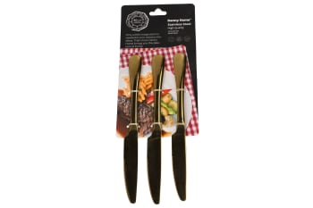 Gold Butter Knife 3Pcs 21.9cm